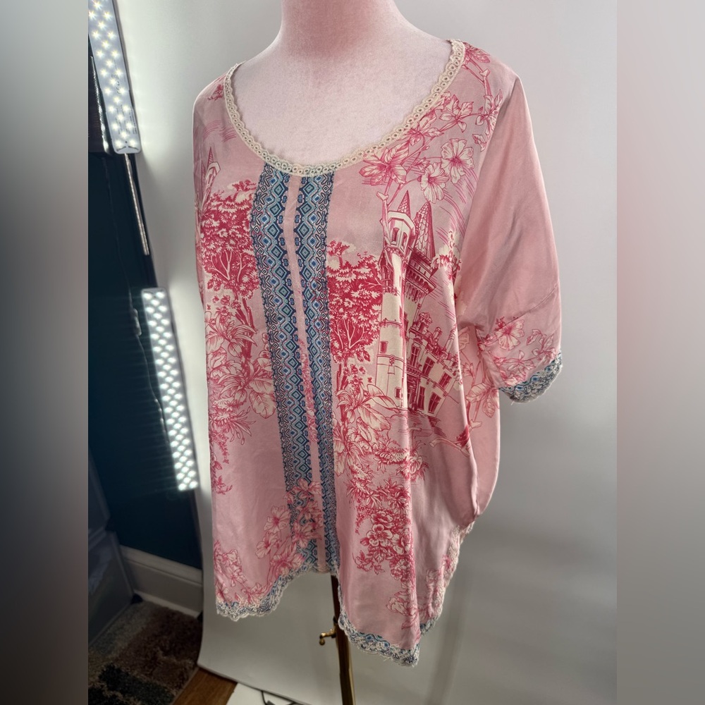 EUC Johnny Was House Halsey Blouse - Picture 7 of 13